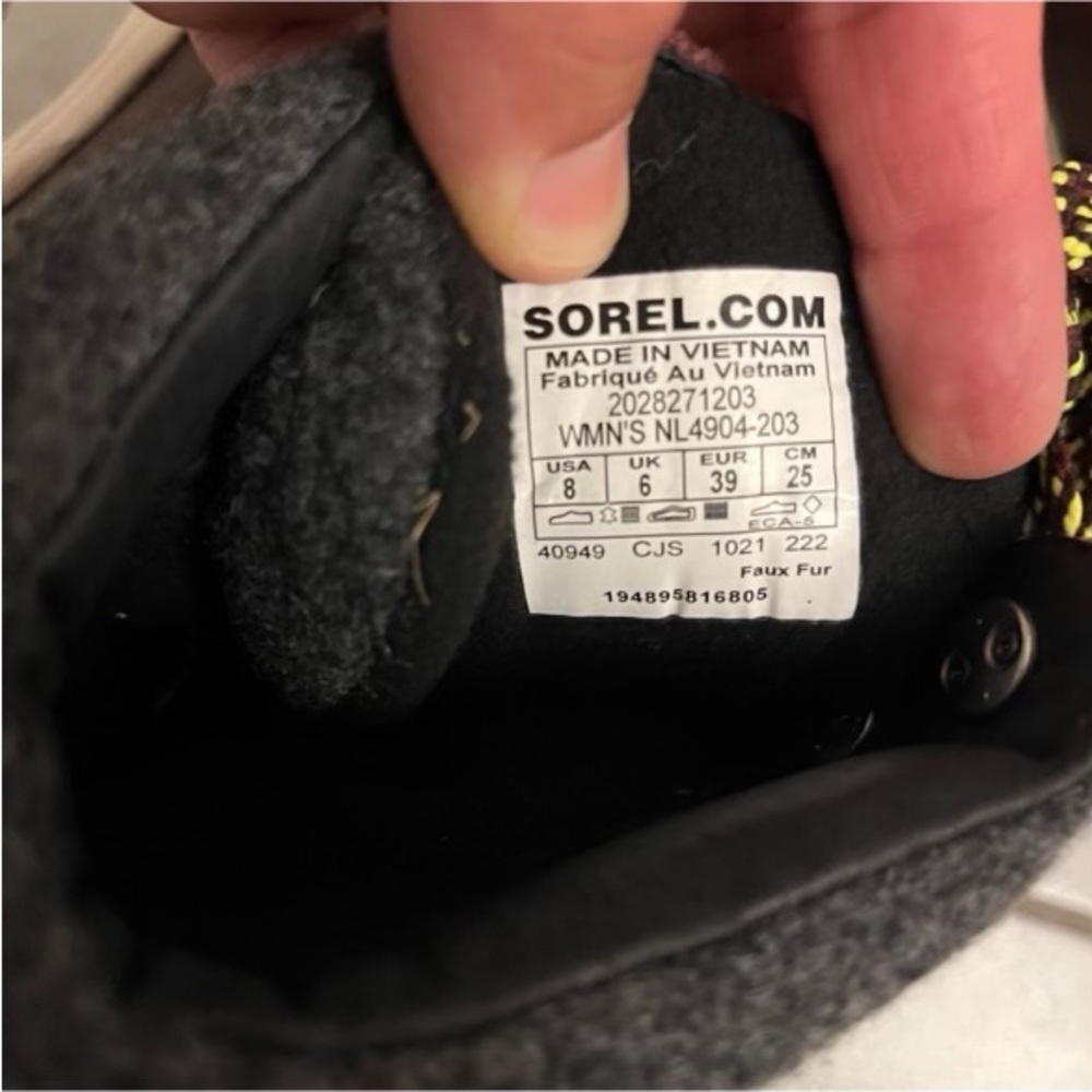 Sorel women’s kinetic break they conquest winter boot new - Picture 10 of 10